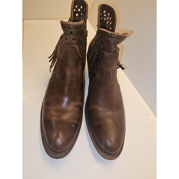 Shyanne Women's Brown Leather Western Style Boots 8.5 M - Picture 14 of 15